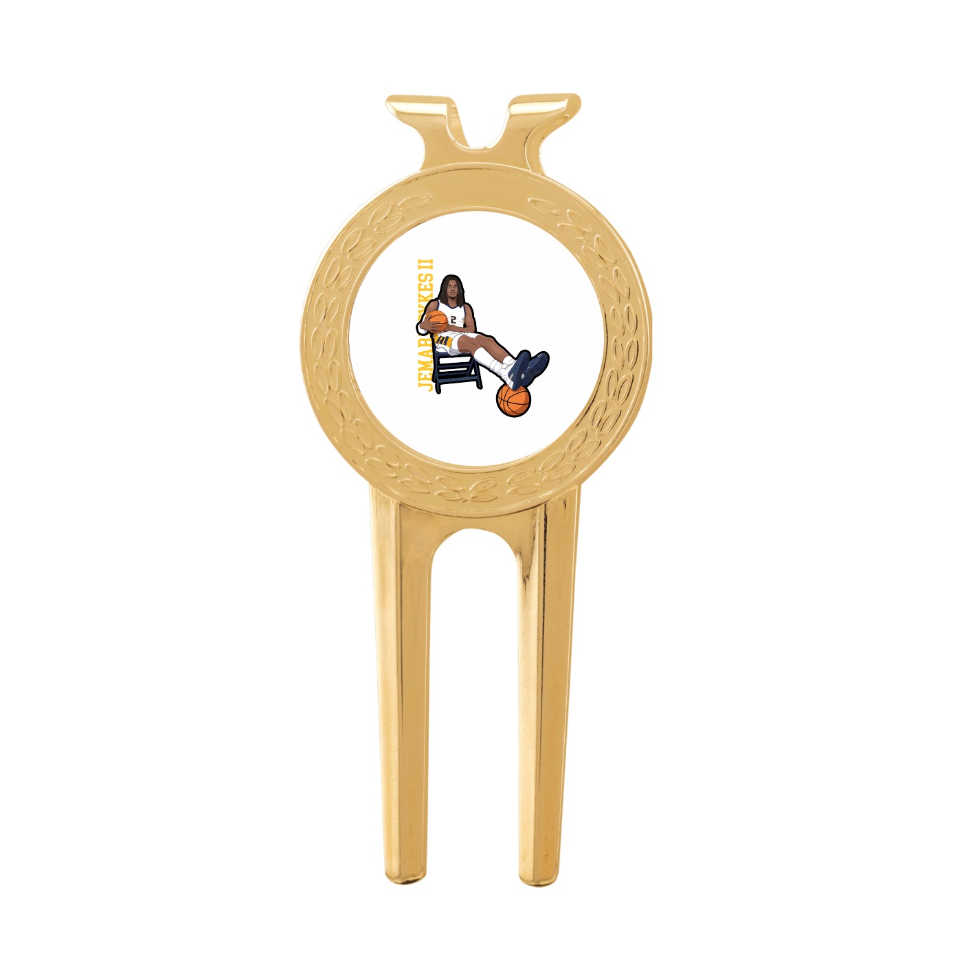 Divot Tool with Ball Marker — Name Vertical in Classic