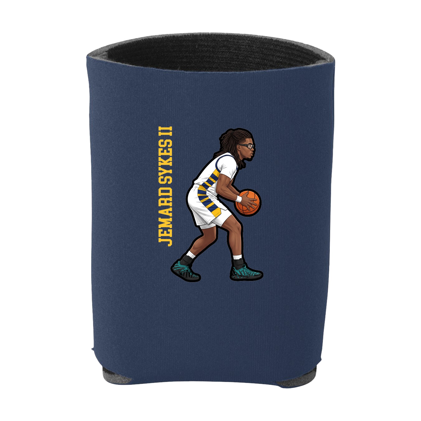 Can Holder — Name Vertical in Navy
