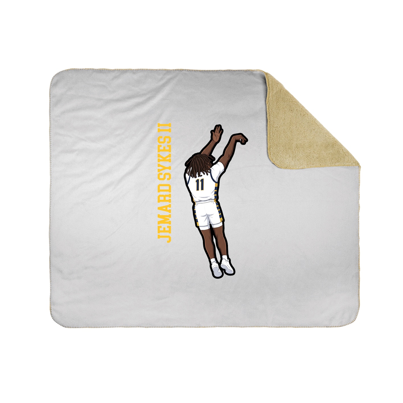 50x60 Sherpa Lined Throw Blanket