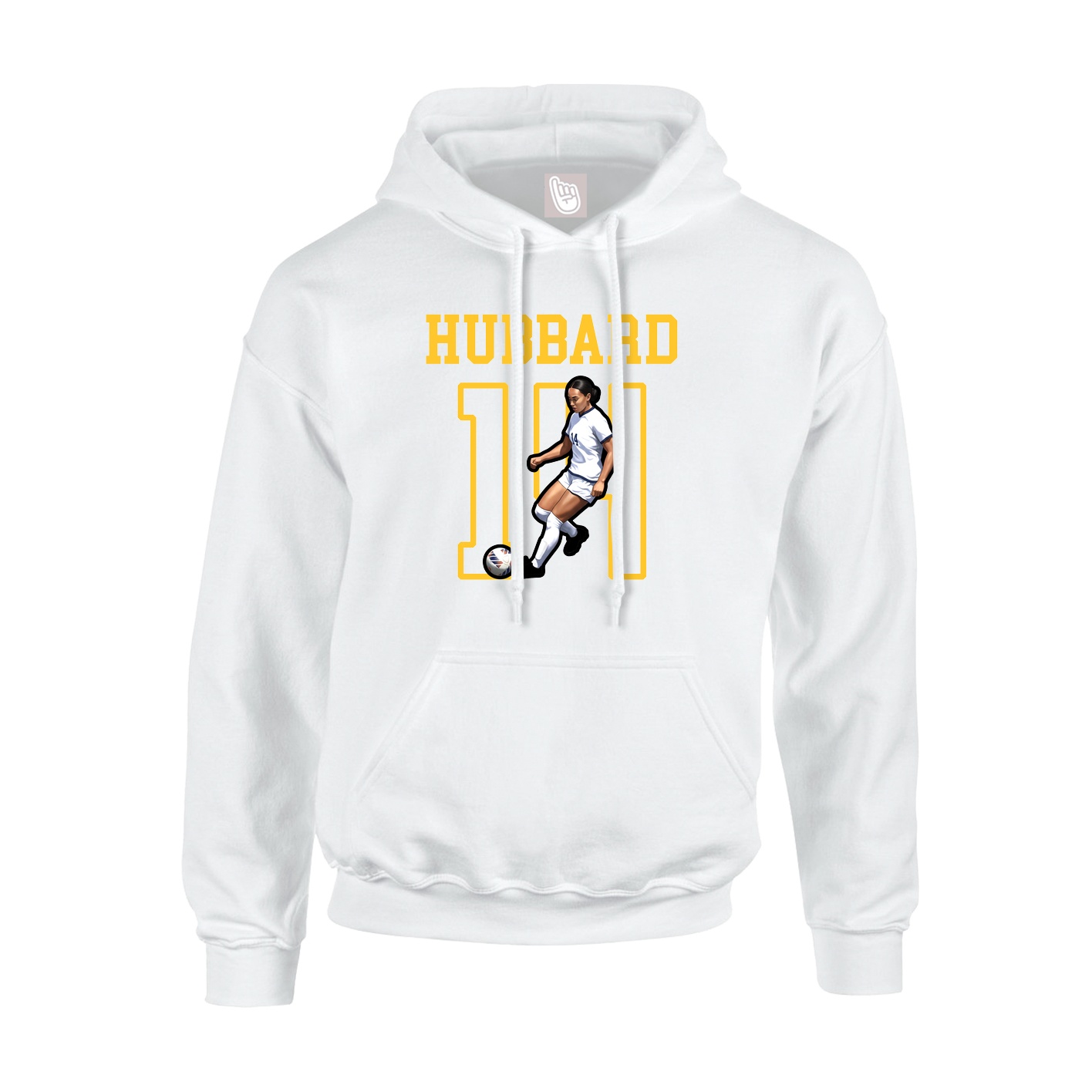 Hoodie — Shirsey in White