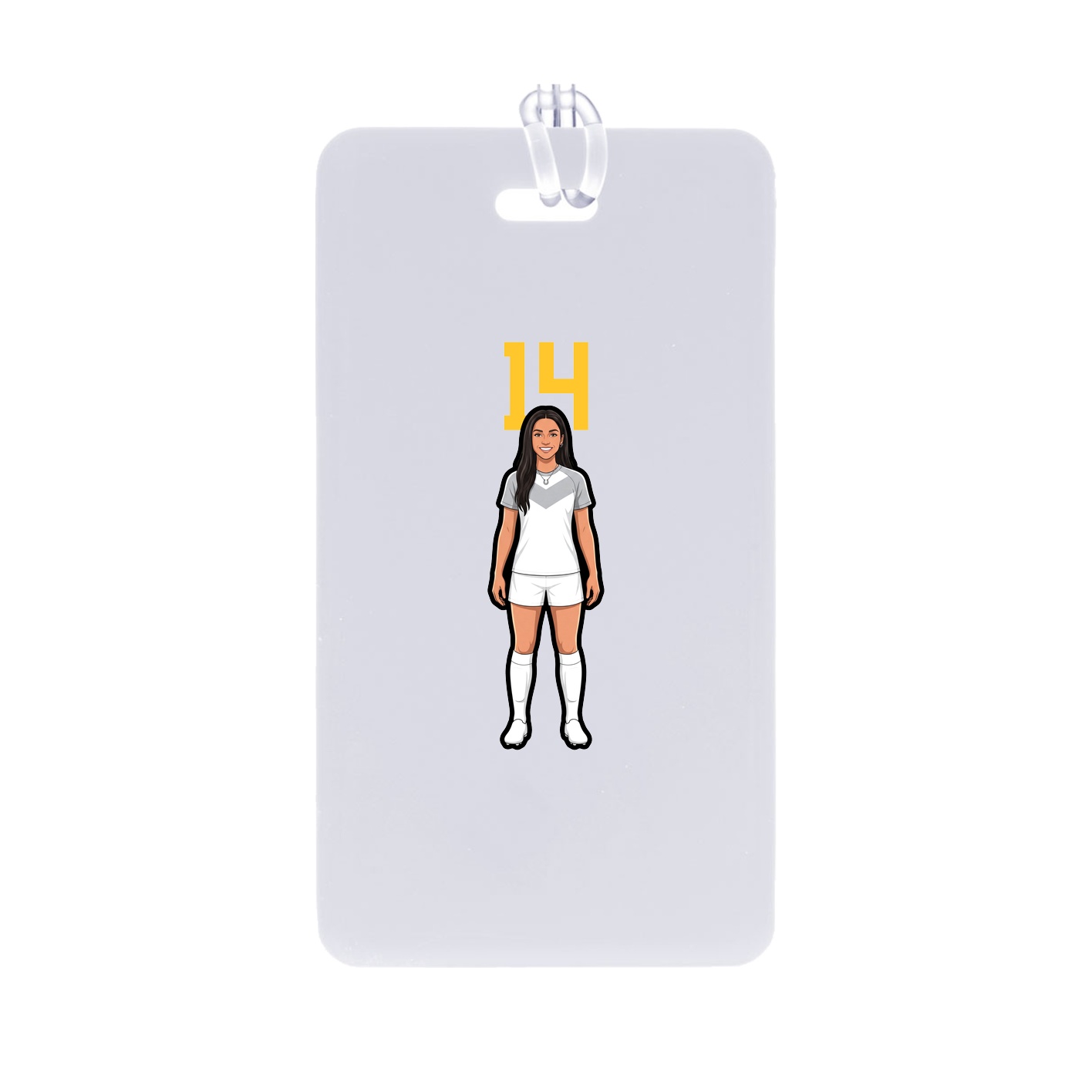 Bag Tag — Number Top in Classic