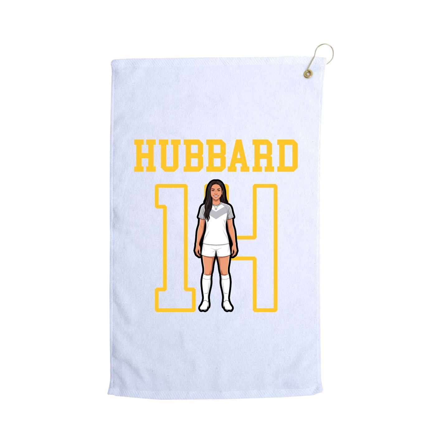 Golf Towel — Shirsey in White