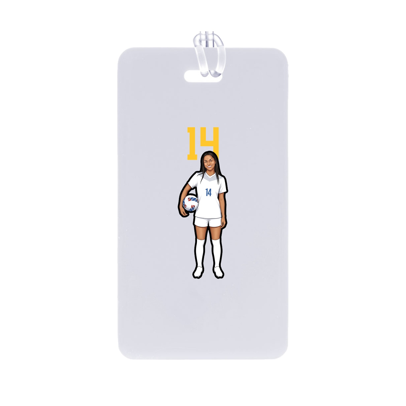 Bag Tag — Number Top in Classic
