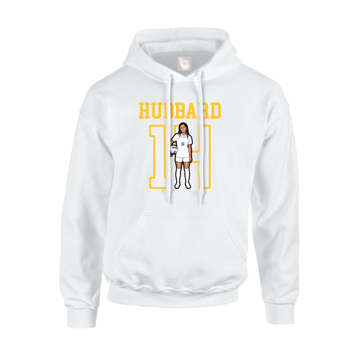 Youth Hoodie — Shirsey in White