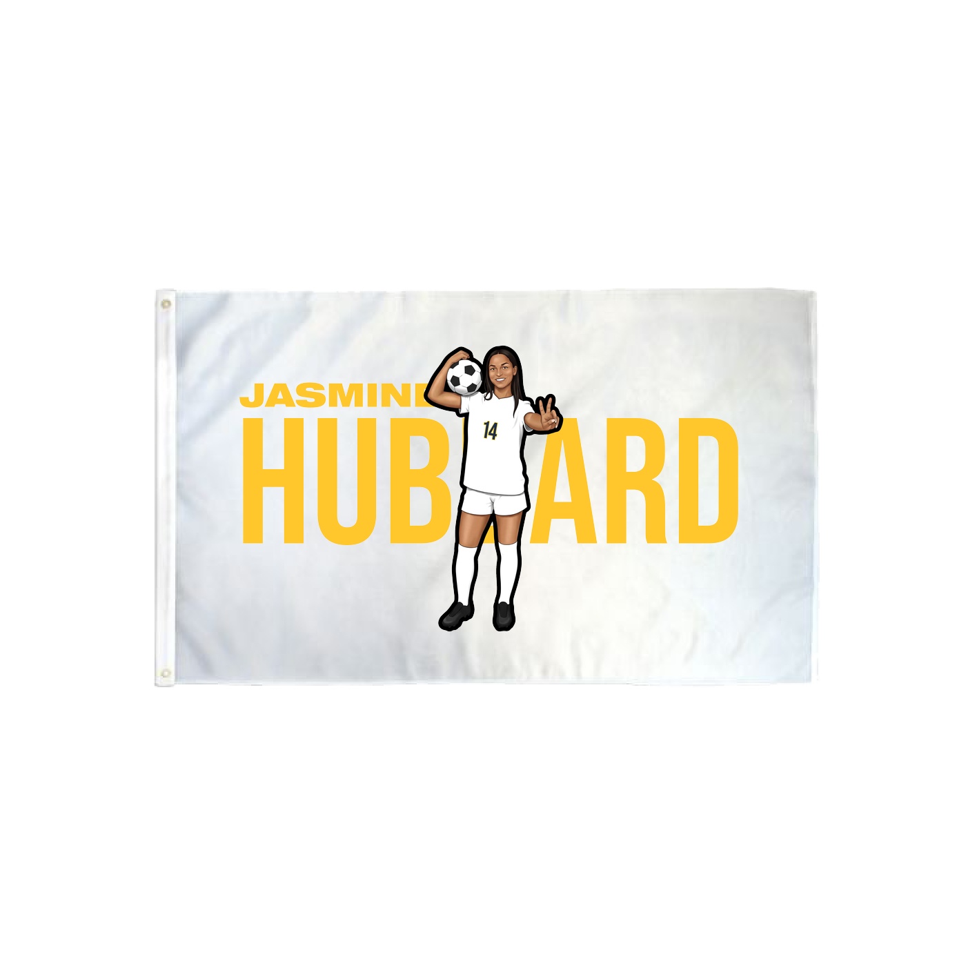 3x5 Flag — Player Name in Classic