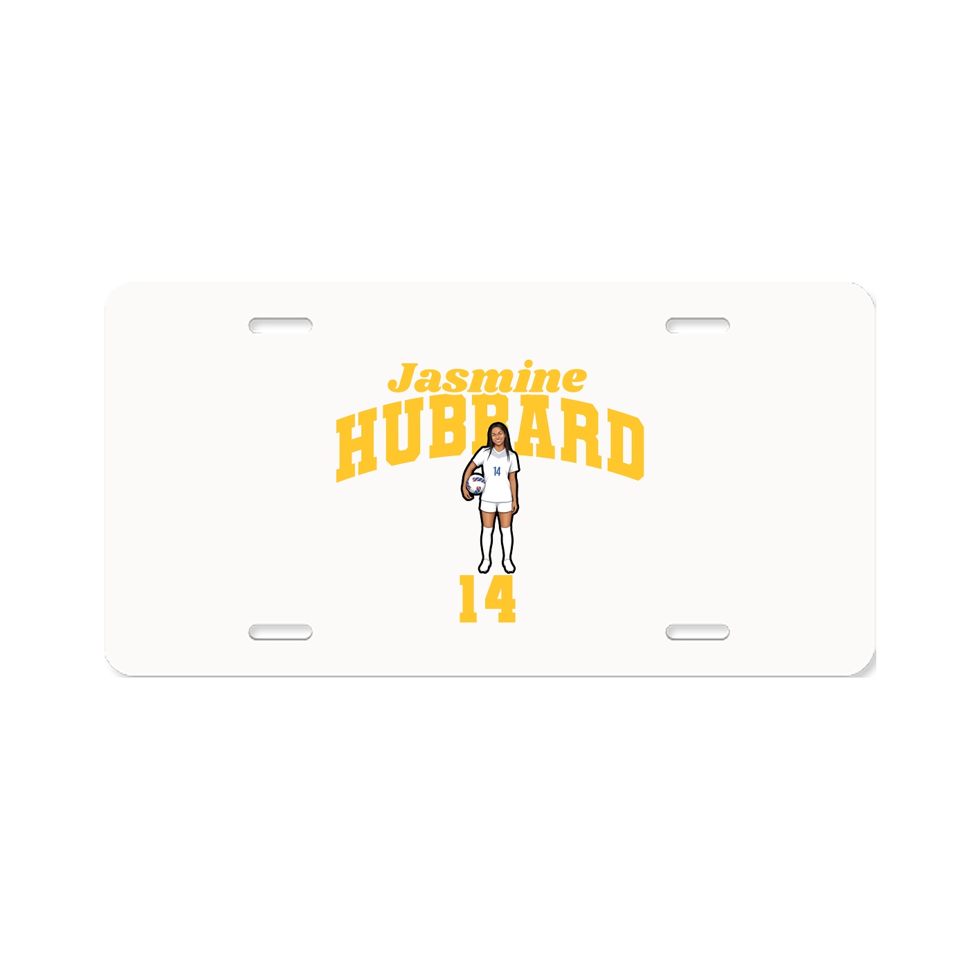 License Plate — Signature Arch in Classic
