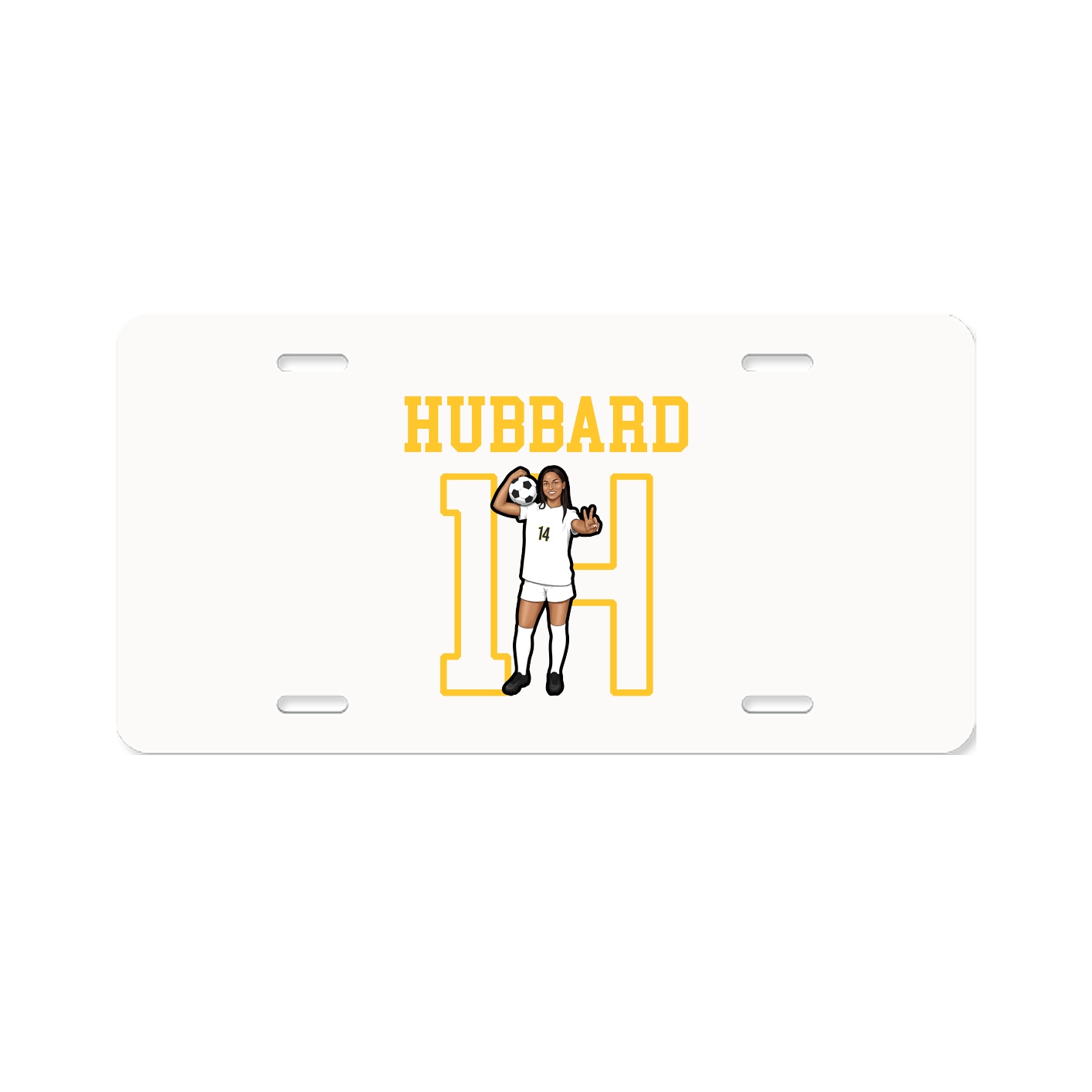 License Plate — Shirsey in Classic