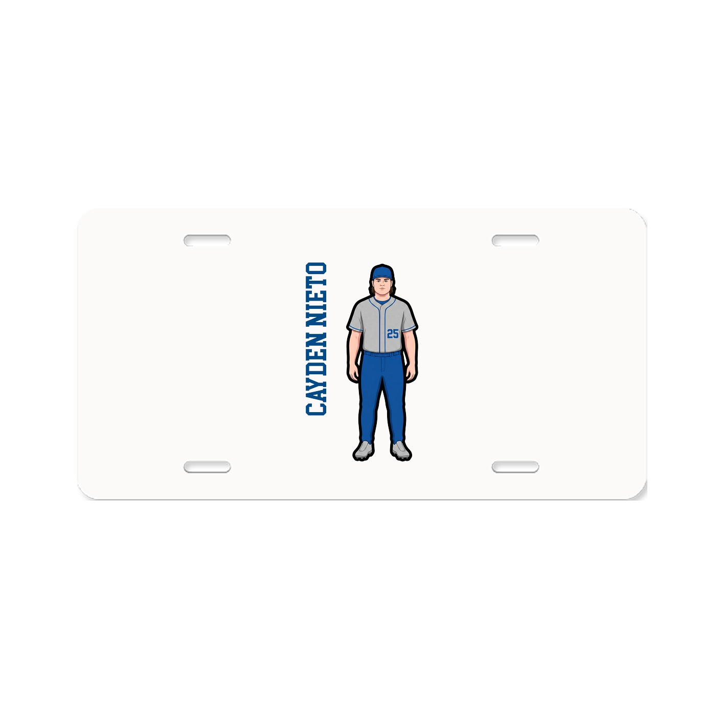 Aluminum License Plate