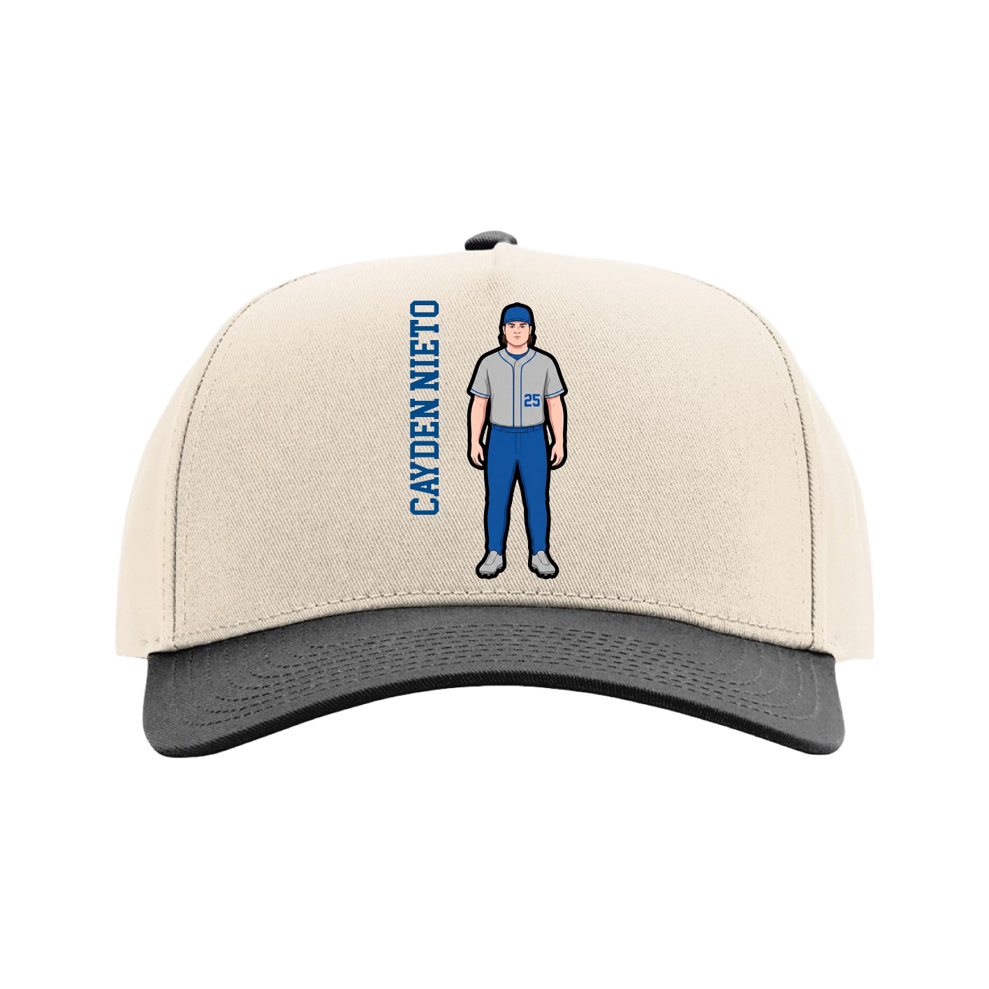 Full Fabric Five-Panel Champ Cap