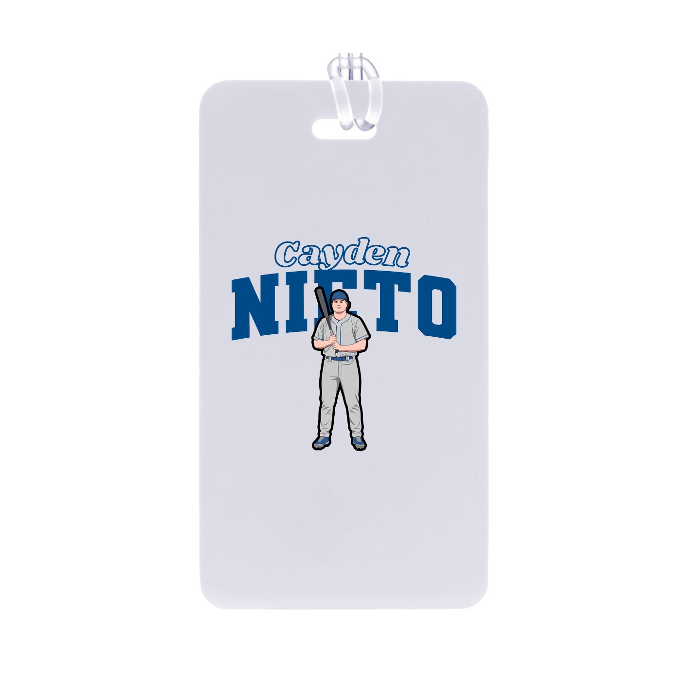 Bag Tag — Name Arch in Classic