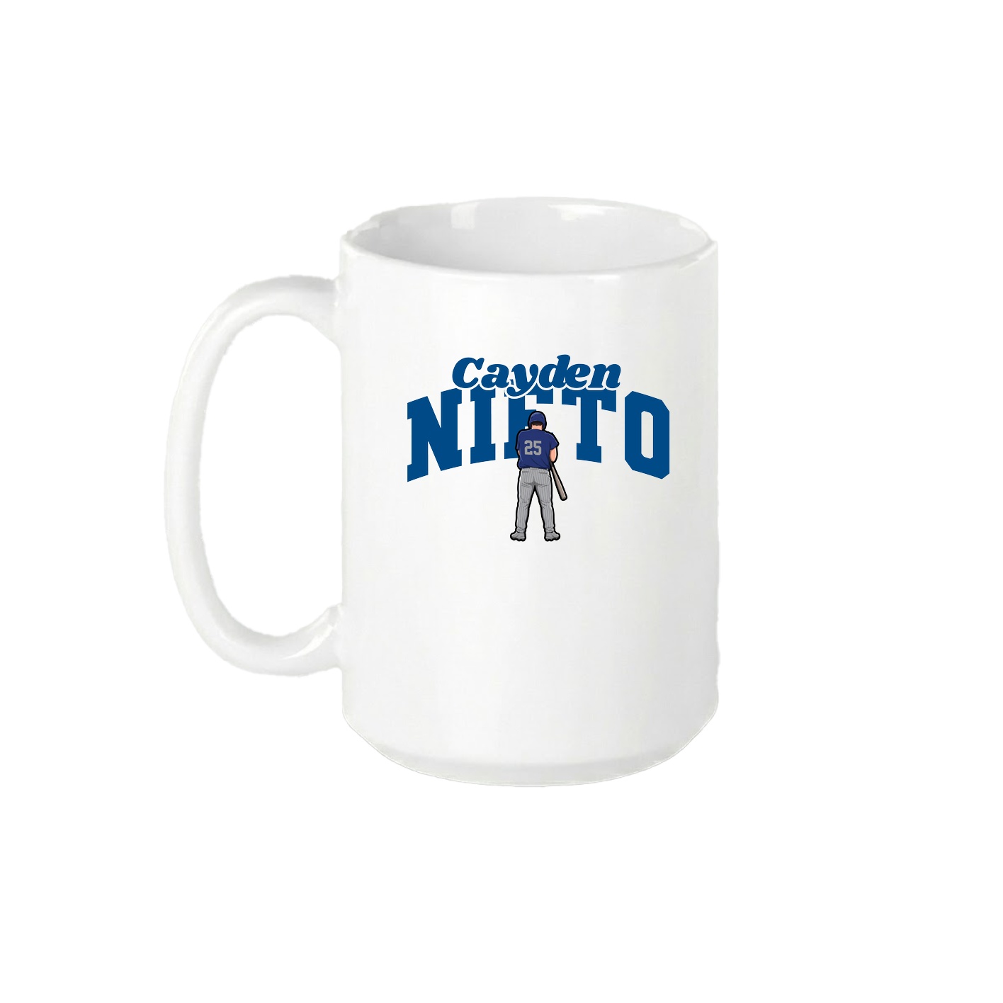 15oz Coffee Mug — Signature Arch in White