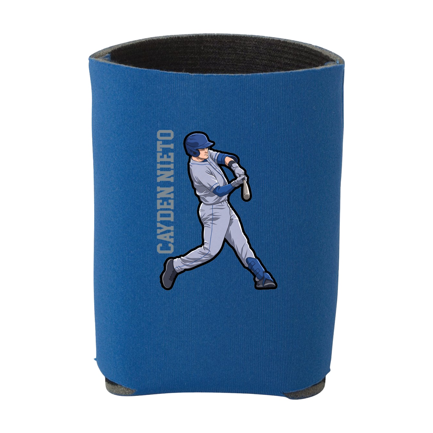 Can Holder — Name Vertical in Royal