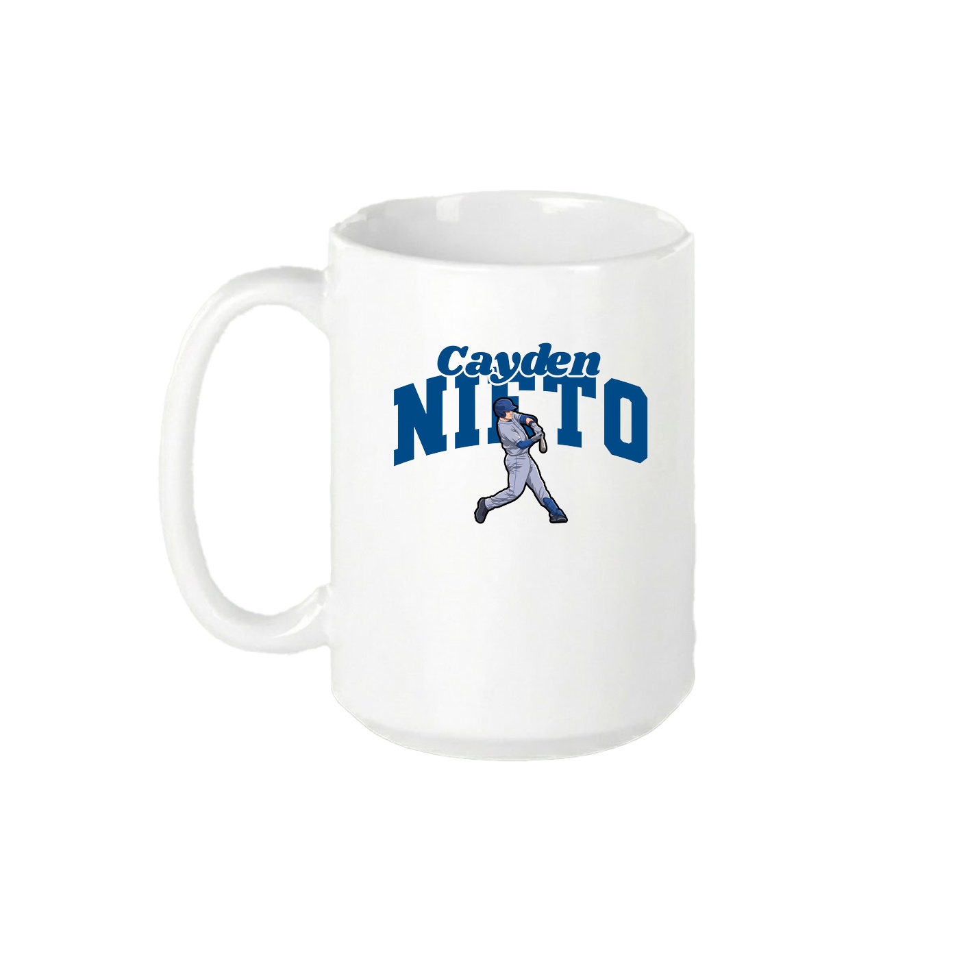 15oz Coffee Mug — Signature Arch in White