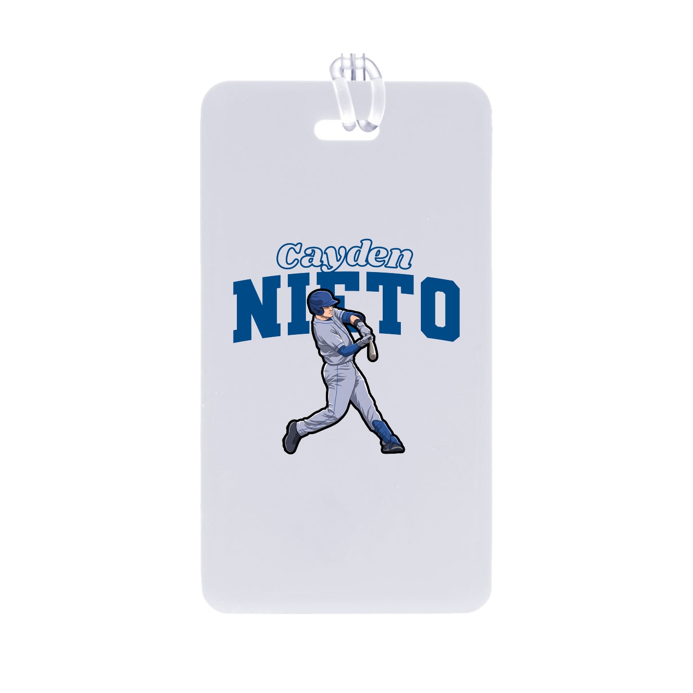 Bag Tag — Name Arch in Classic