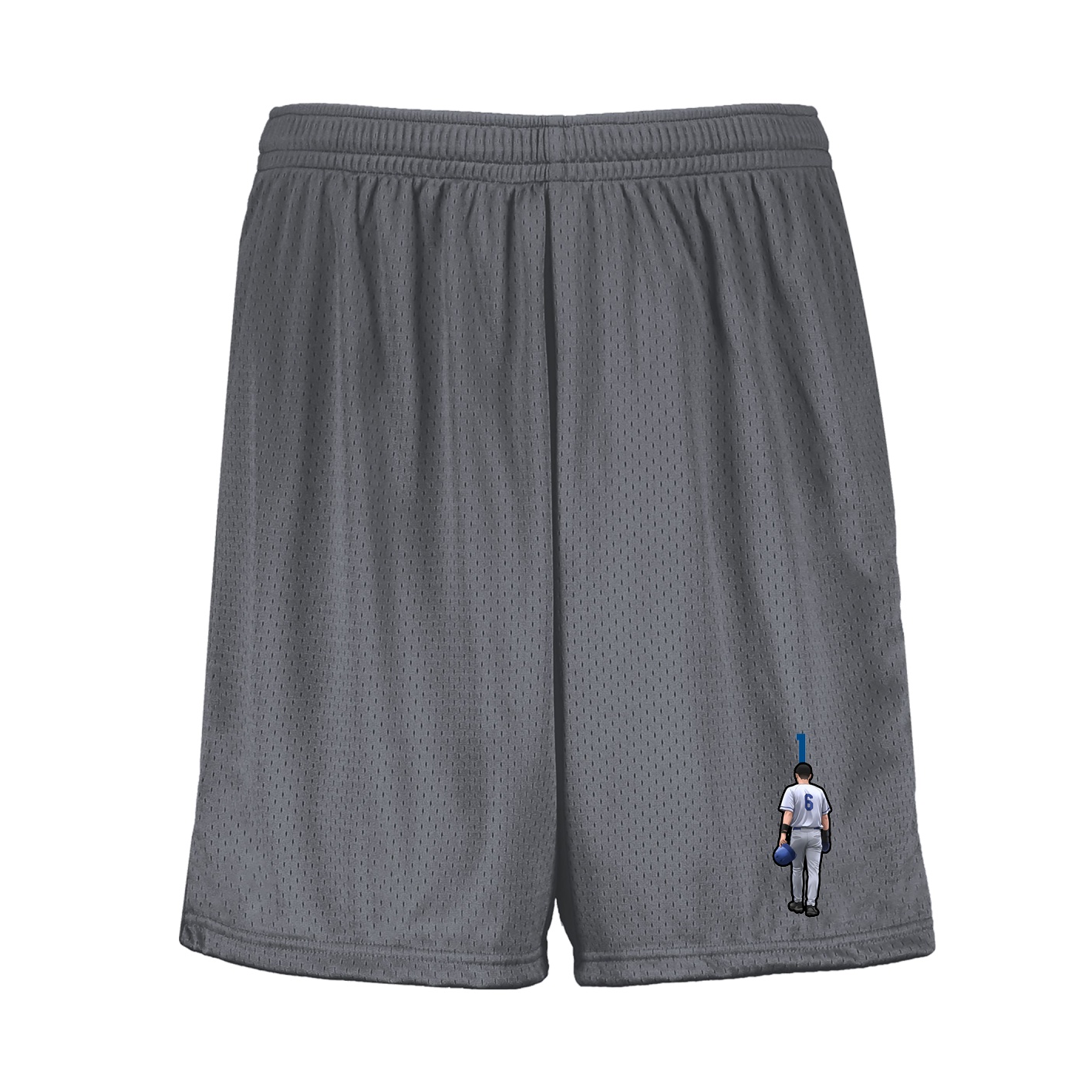 Shorts — Number Top in Grey