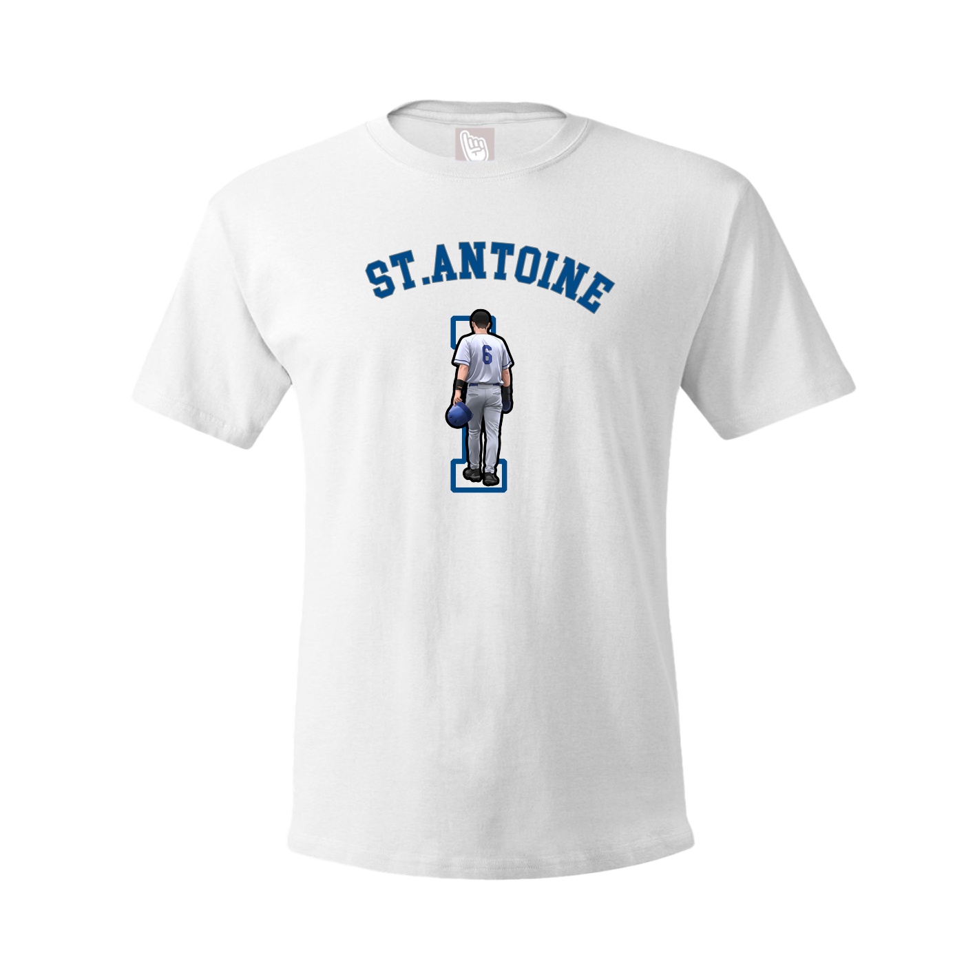 Youth Tee — Shirsey Arch in White
