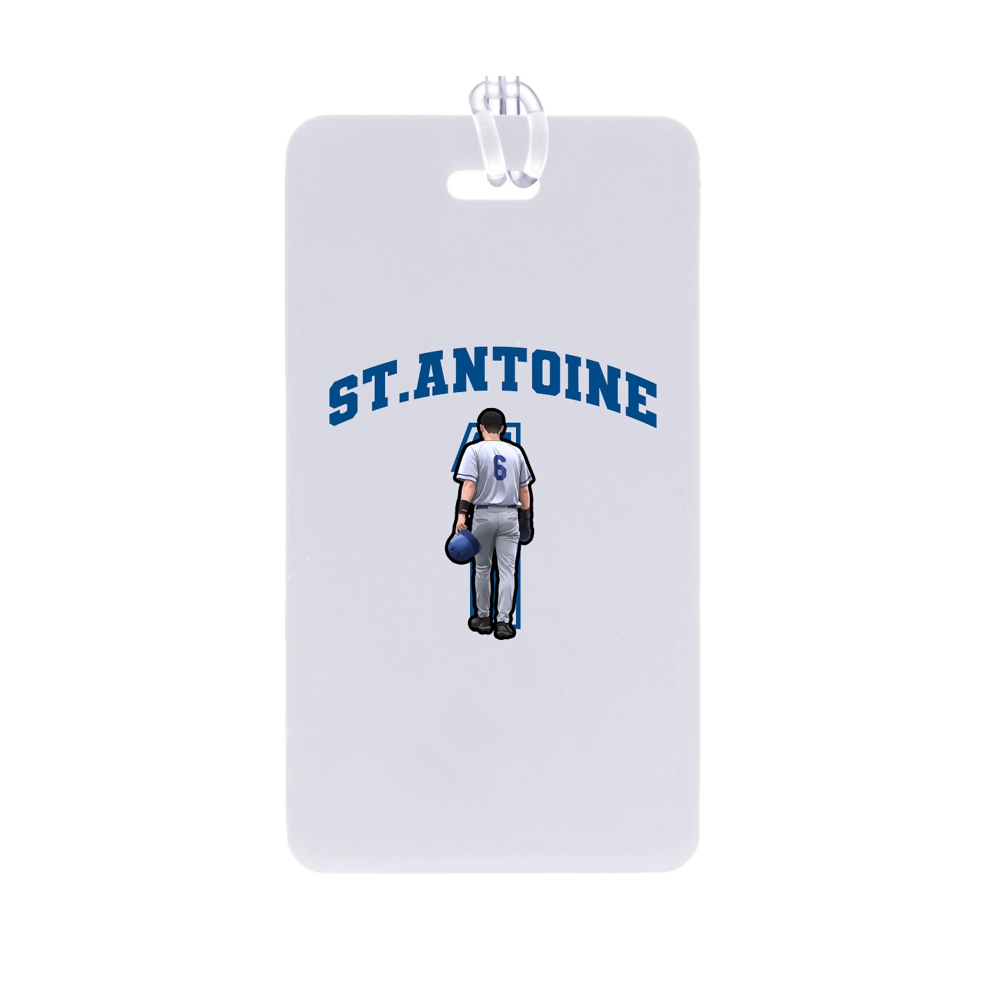 Bag Tag — Number in Classic