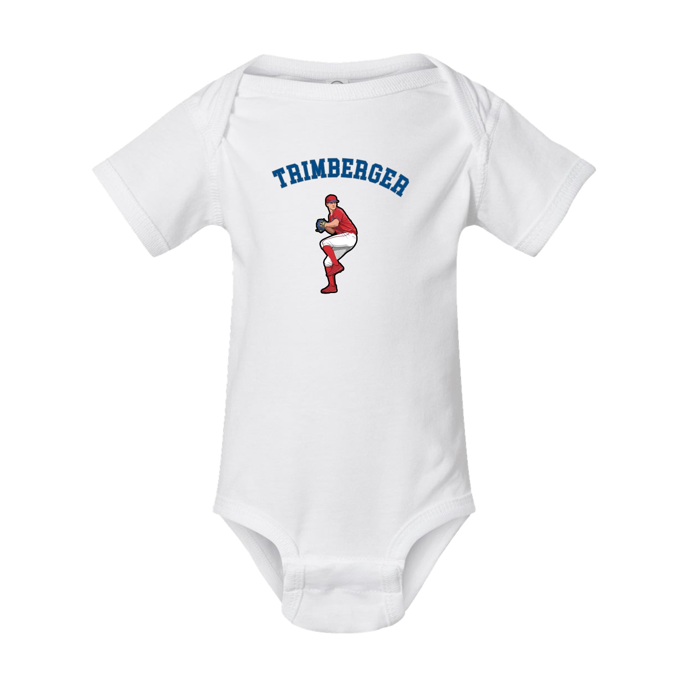 Baby Onesie — Shirsey Arch in White