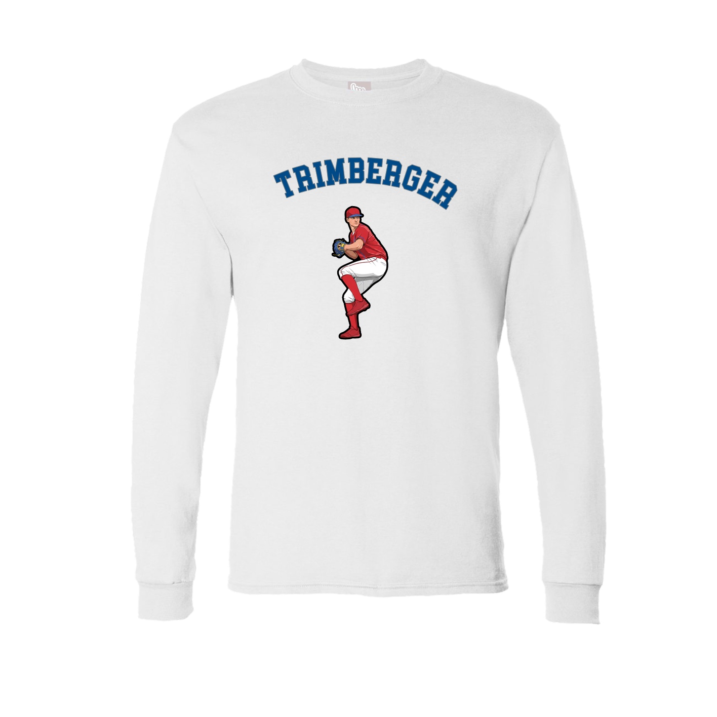Long Sleeve Tee — Shirsey Arch in White