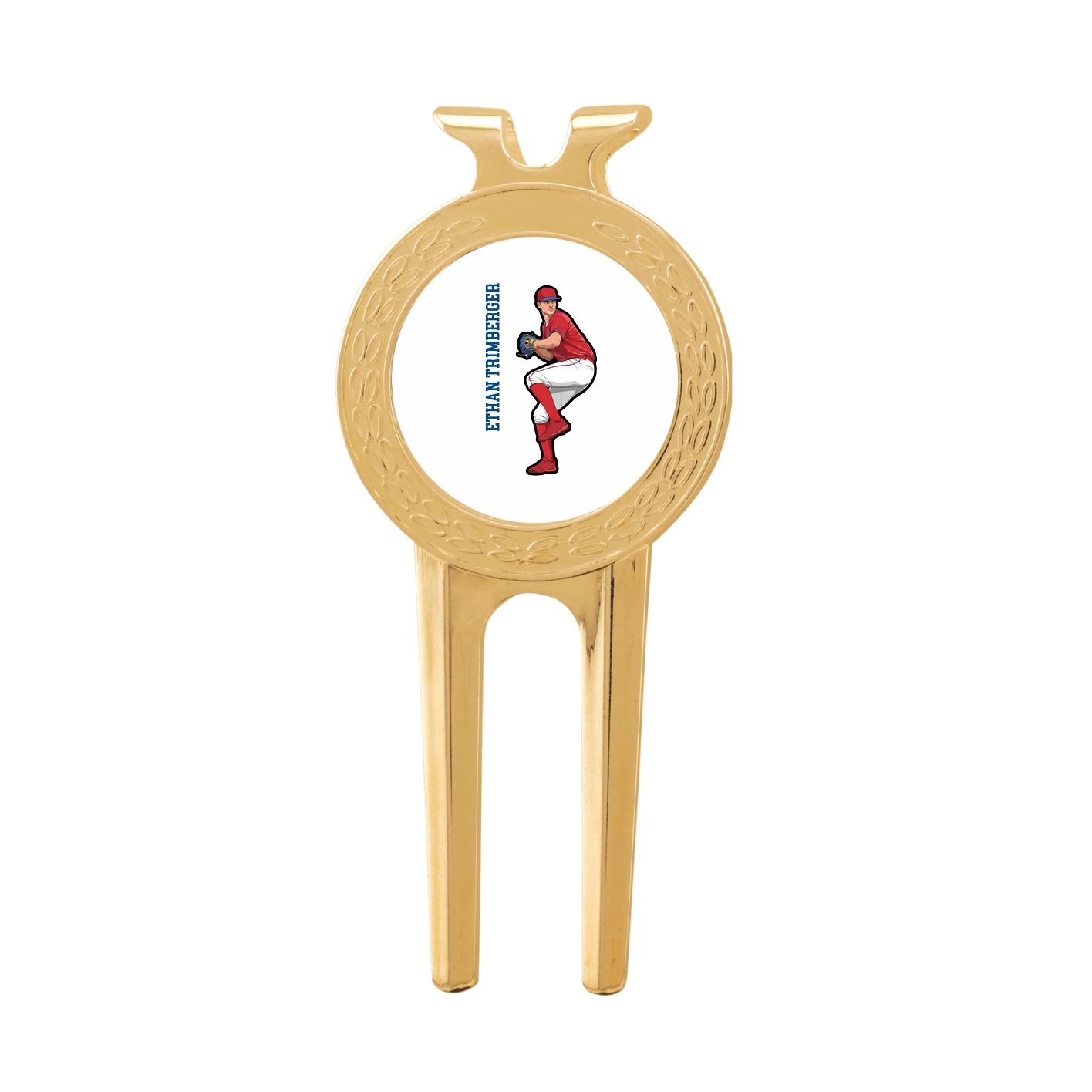 Divot Tool with Ball Marker — Name Vertical in Classic