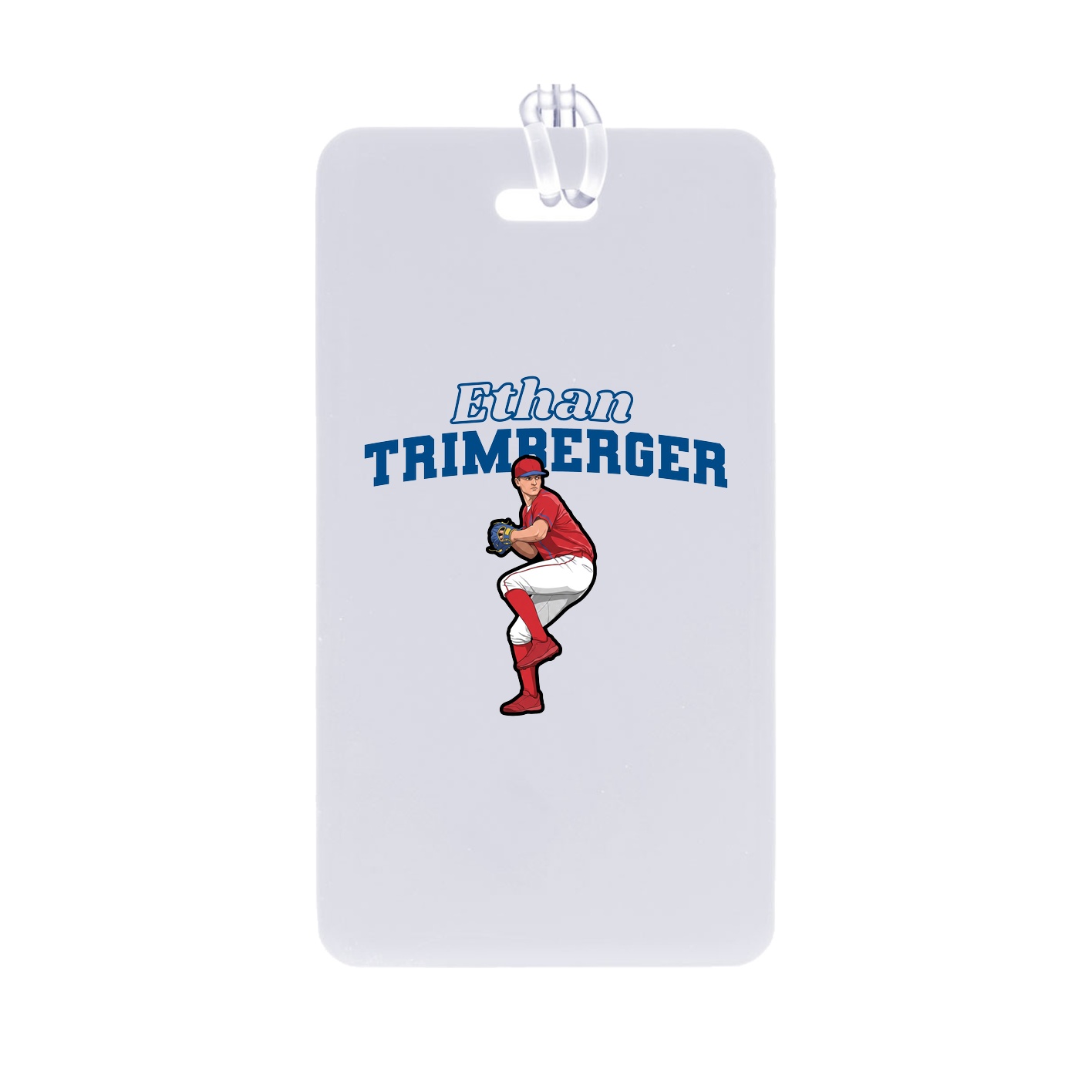 Bag Tag — Name Arch in Classic