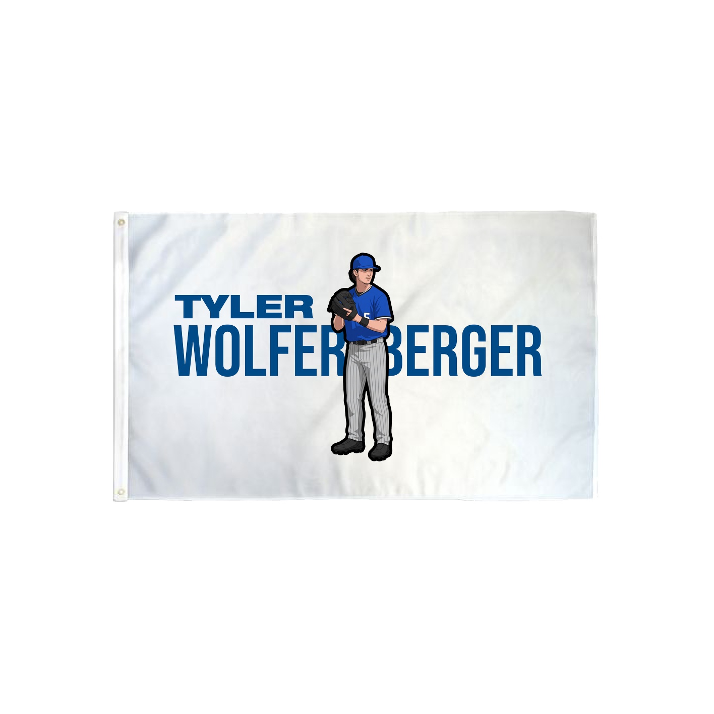 3x5 Flag — Player Name in Classic