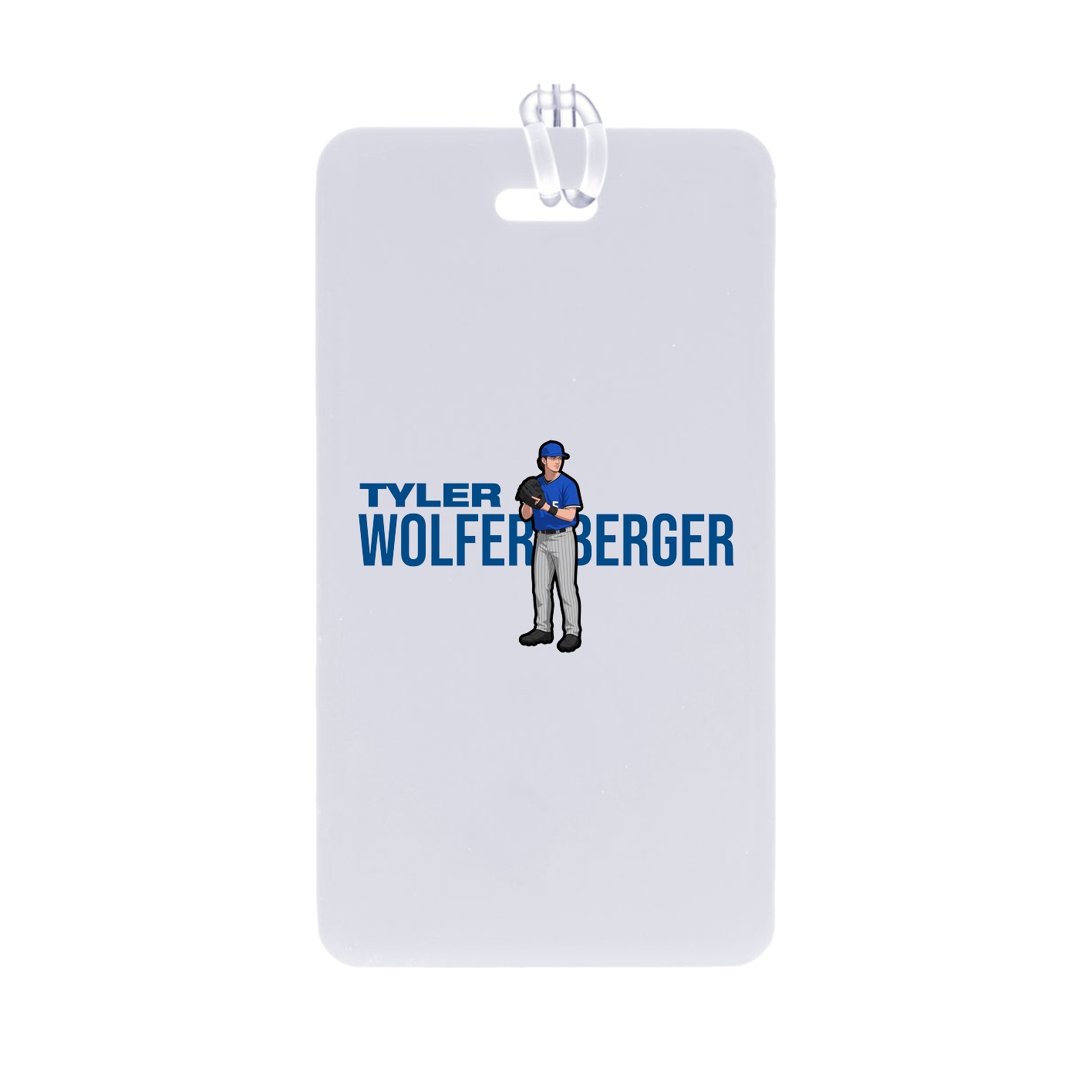 Bag Tag — Player Name in Classic