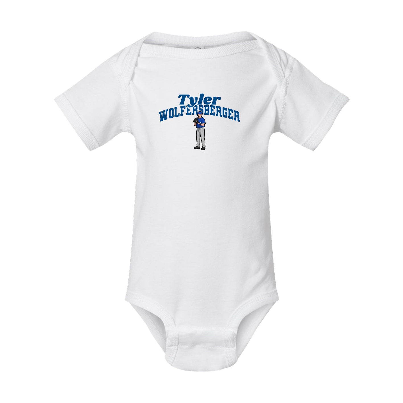 Baby Onesie — Signature Arch in White