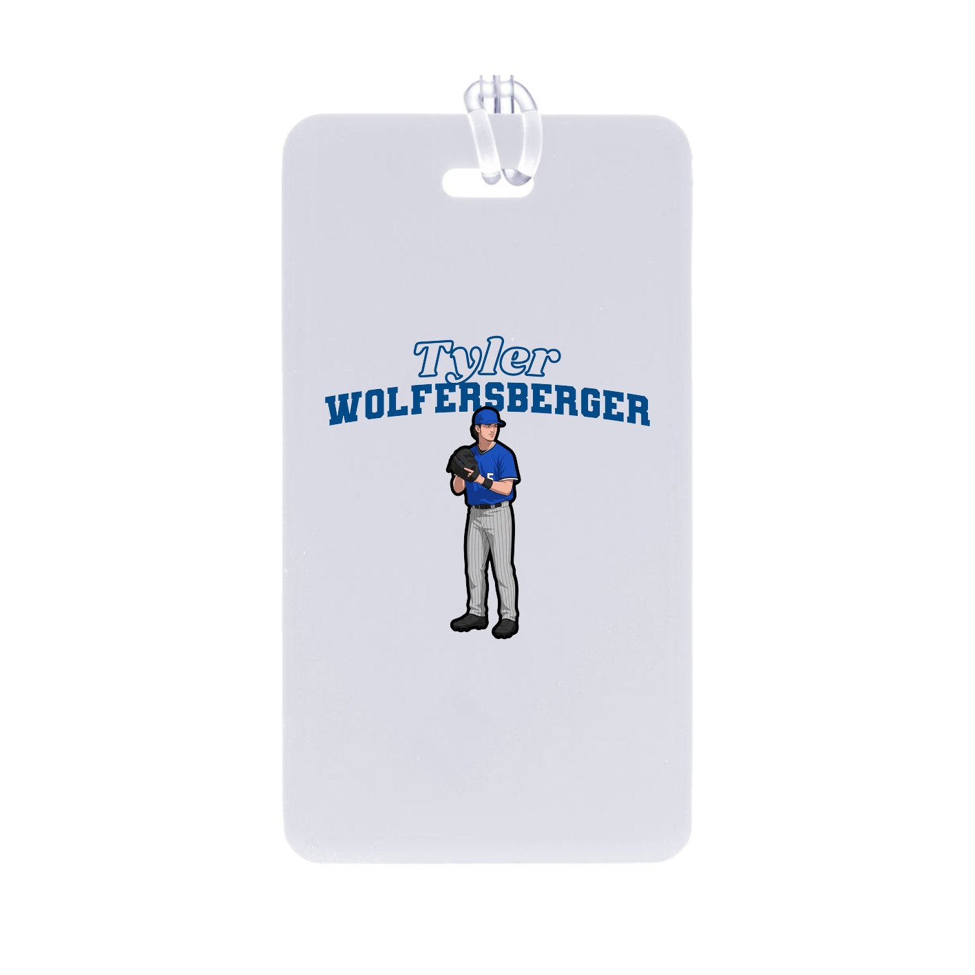 Bag Tag — Name Arch in Classic
