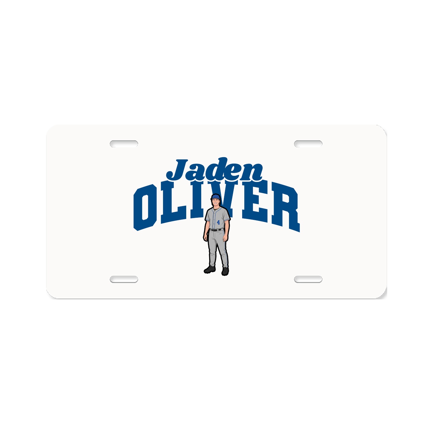 License Plate — Signature Arch in Classic