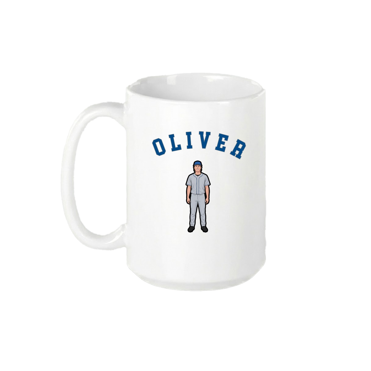 15oz Coffee Mug — Shirsey Arch in White
