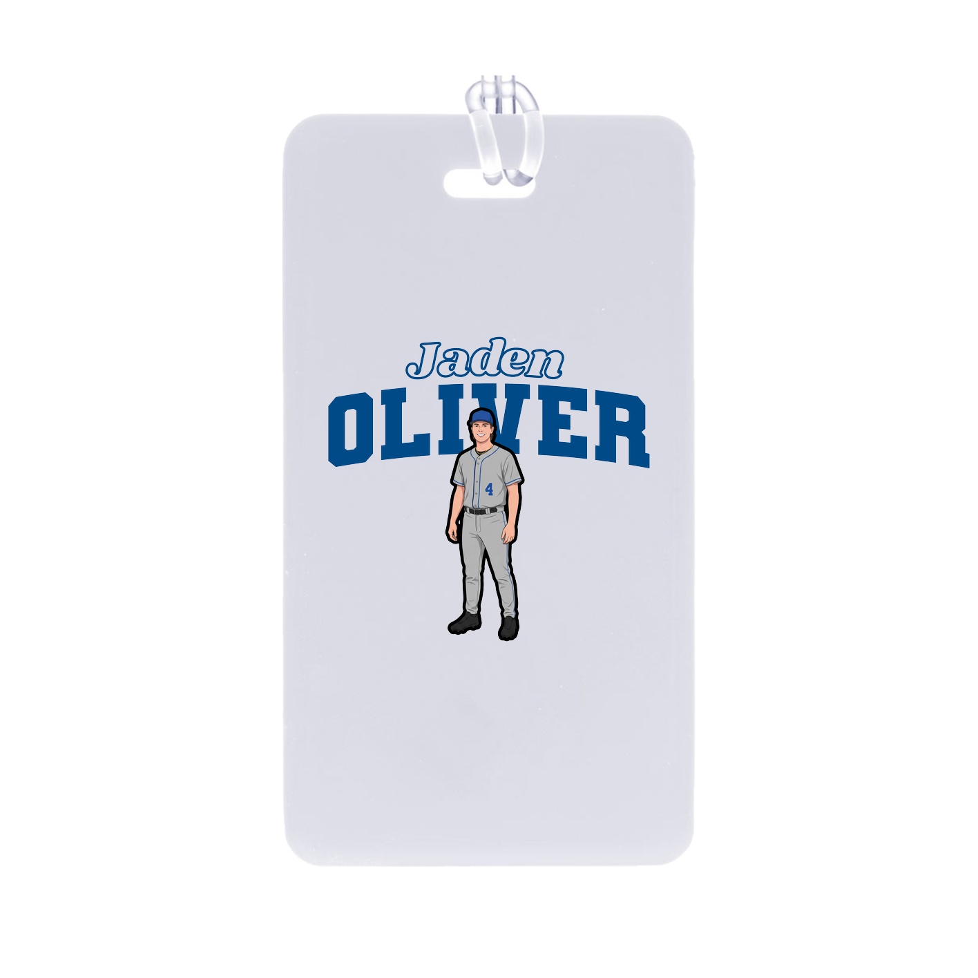 Bag Tag — Name Arch in Classic