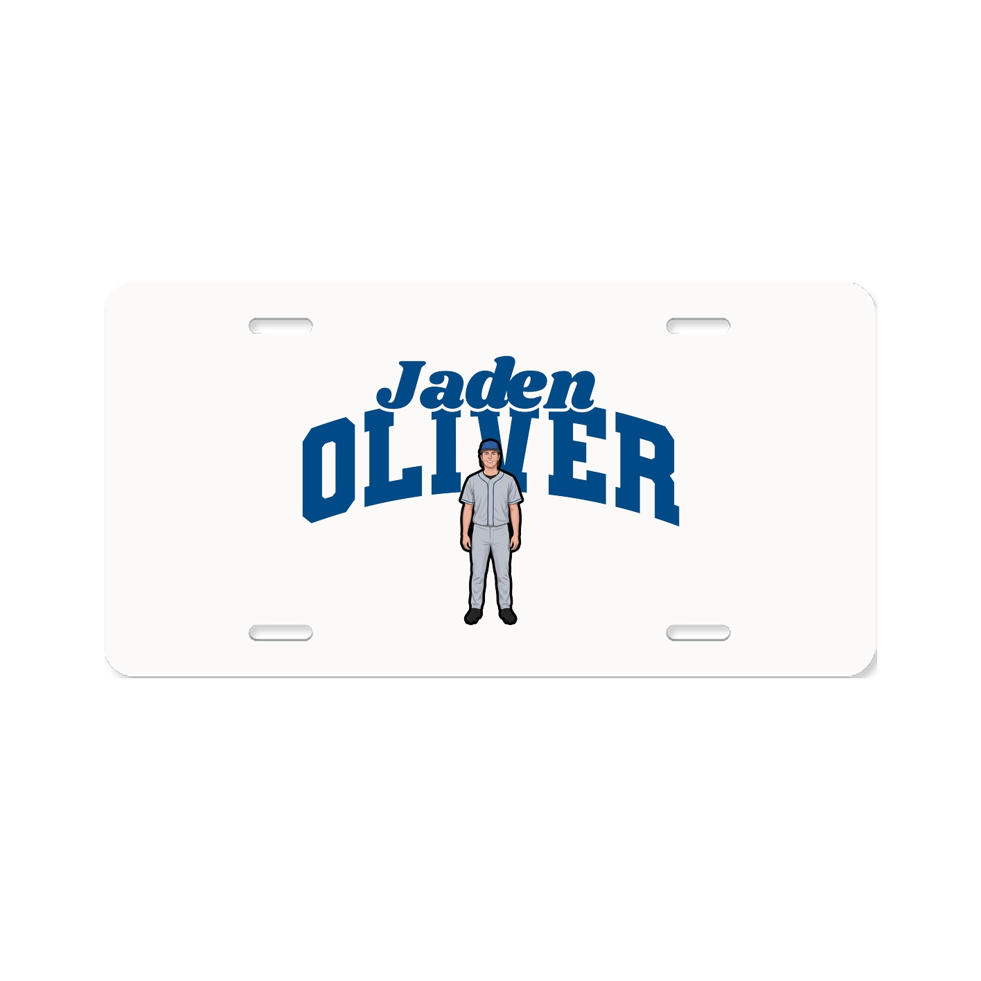License Plate — Signature Arch in Classic