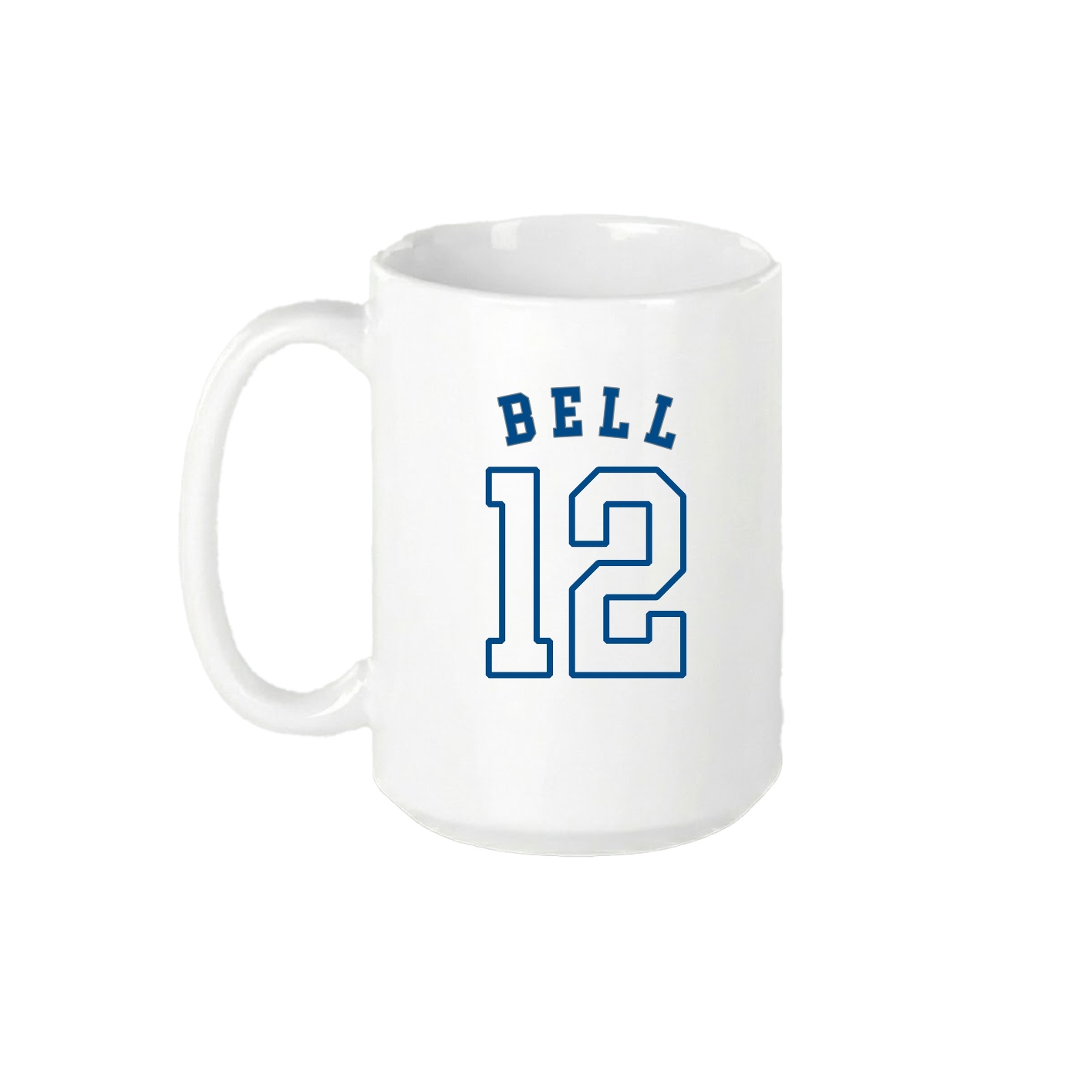 15oz Coffee Mug — Shirsey Arch in White