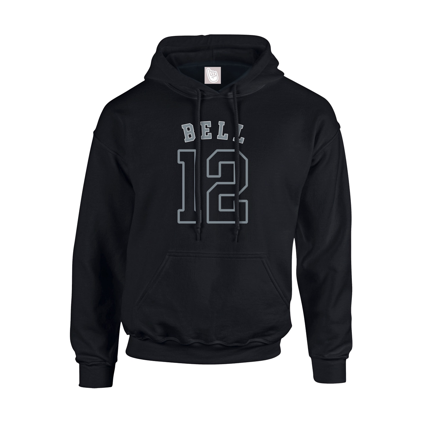 Youth Hoodie — Shirsey Arch in Black