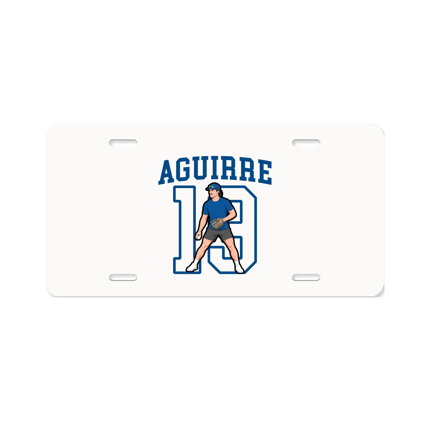 Aluminum License Plate