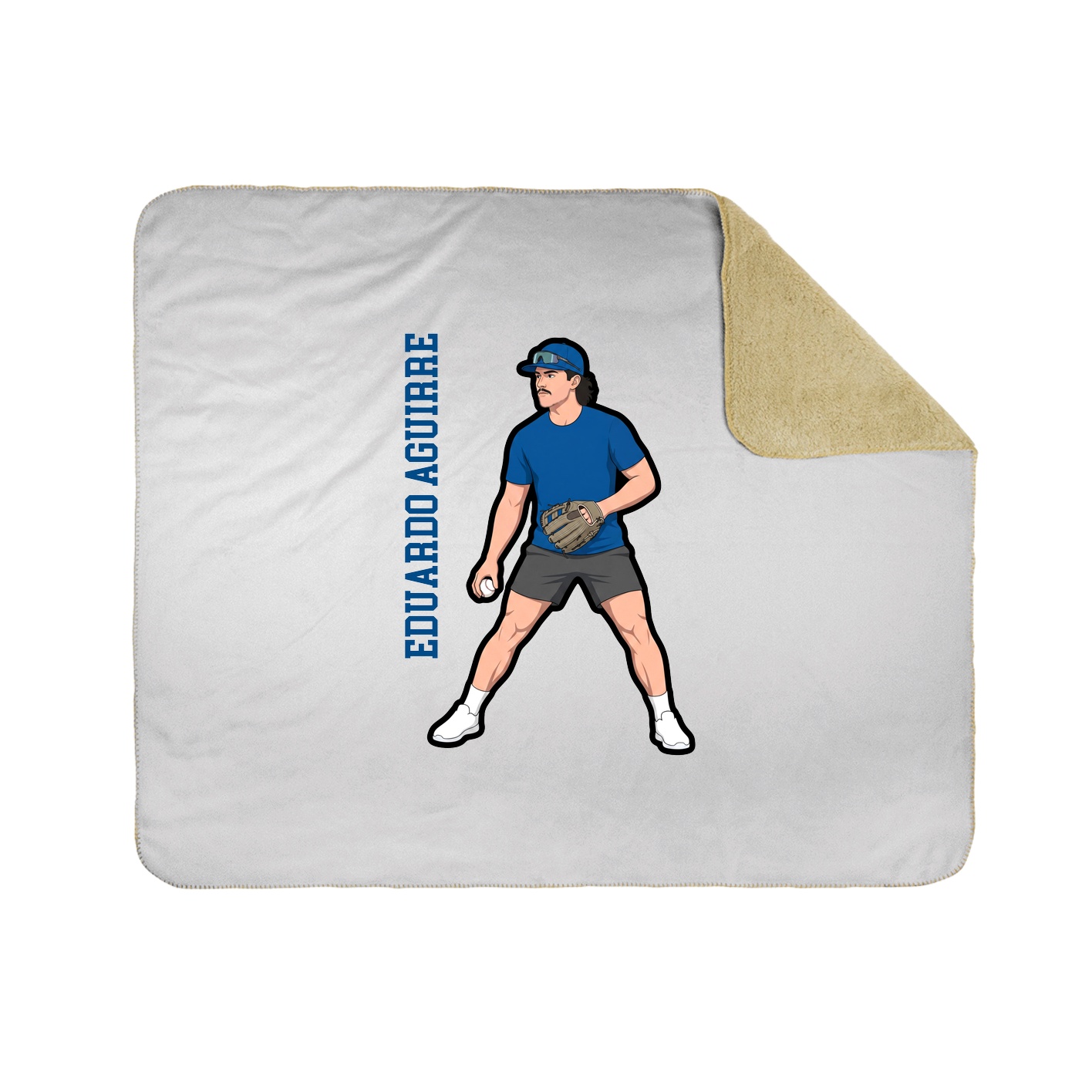 50x60 Sherpa Lined Throw Blanket