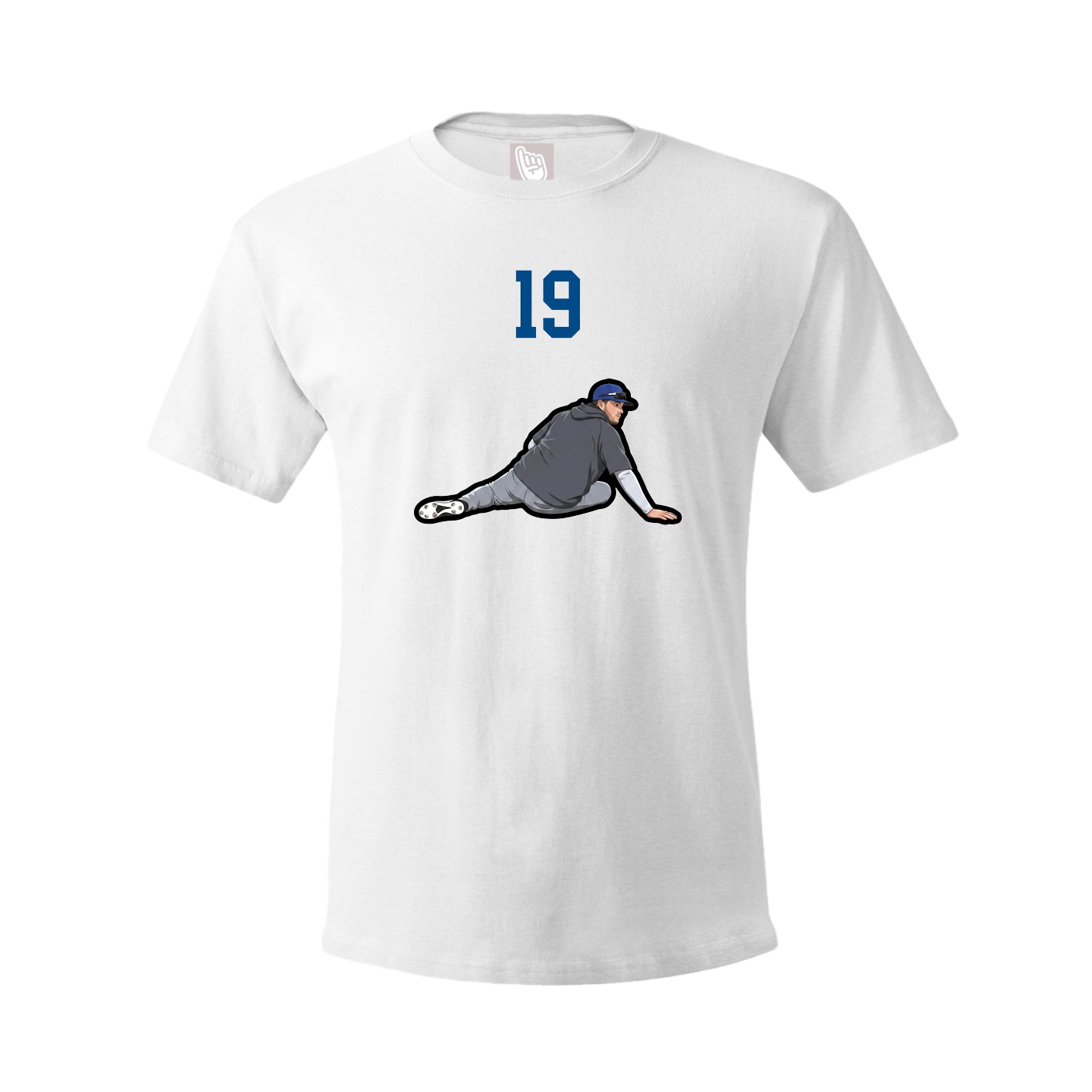 Tee — Number Top in White
