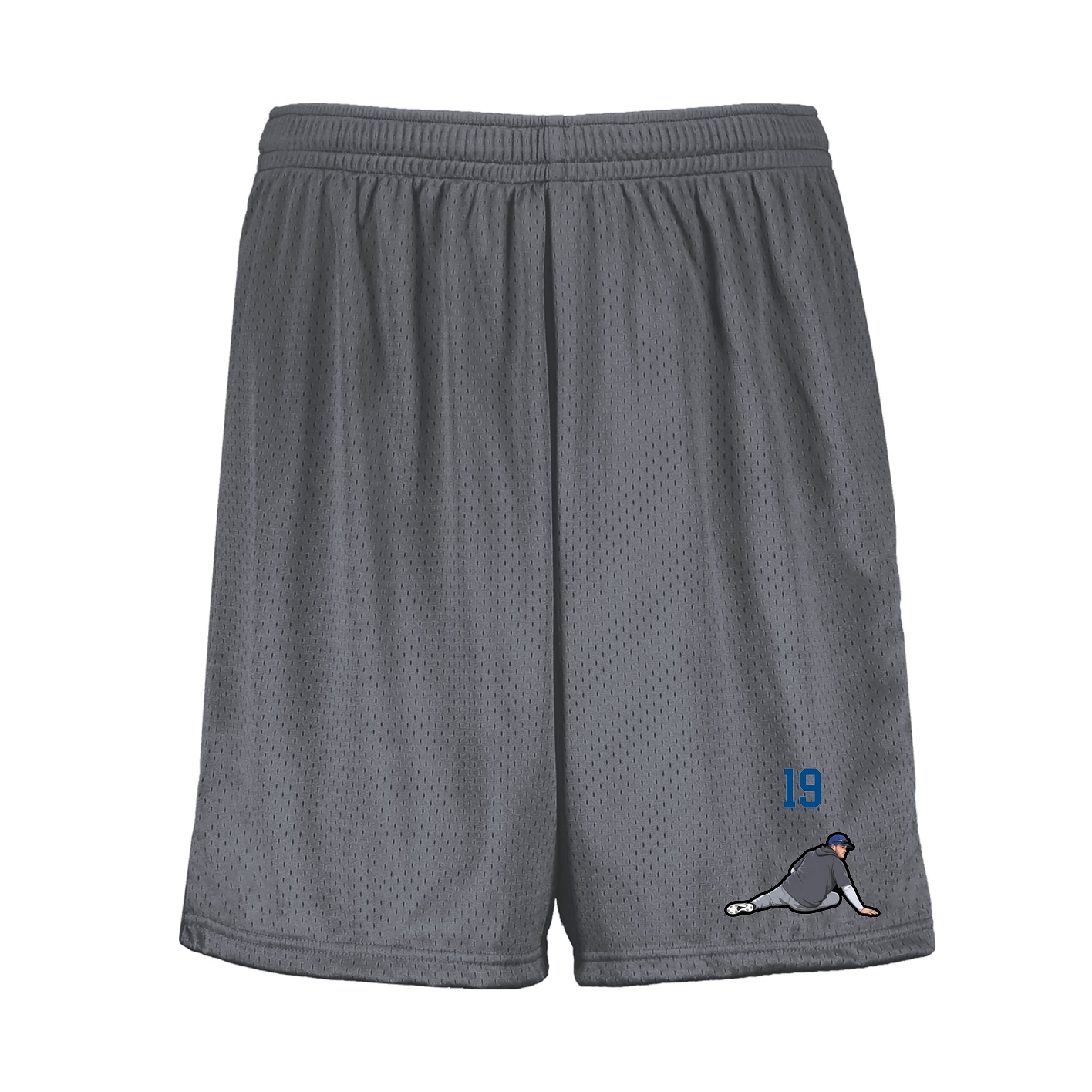 Shorts — Number Top in Grey