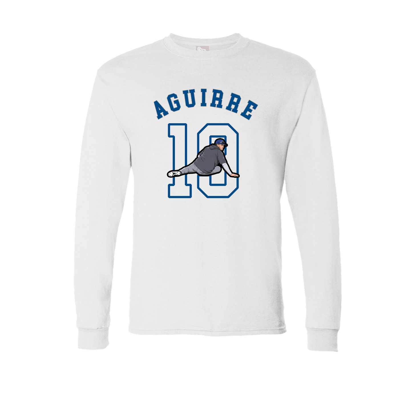 Long Sleeve Tee — Shirsey Arch in White