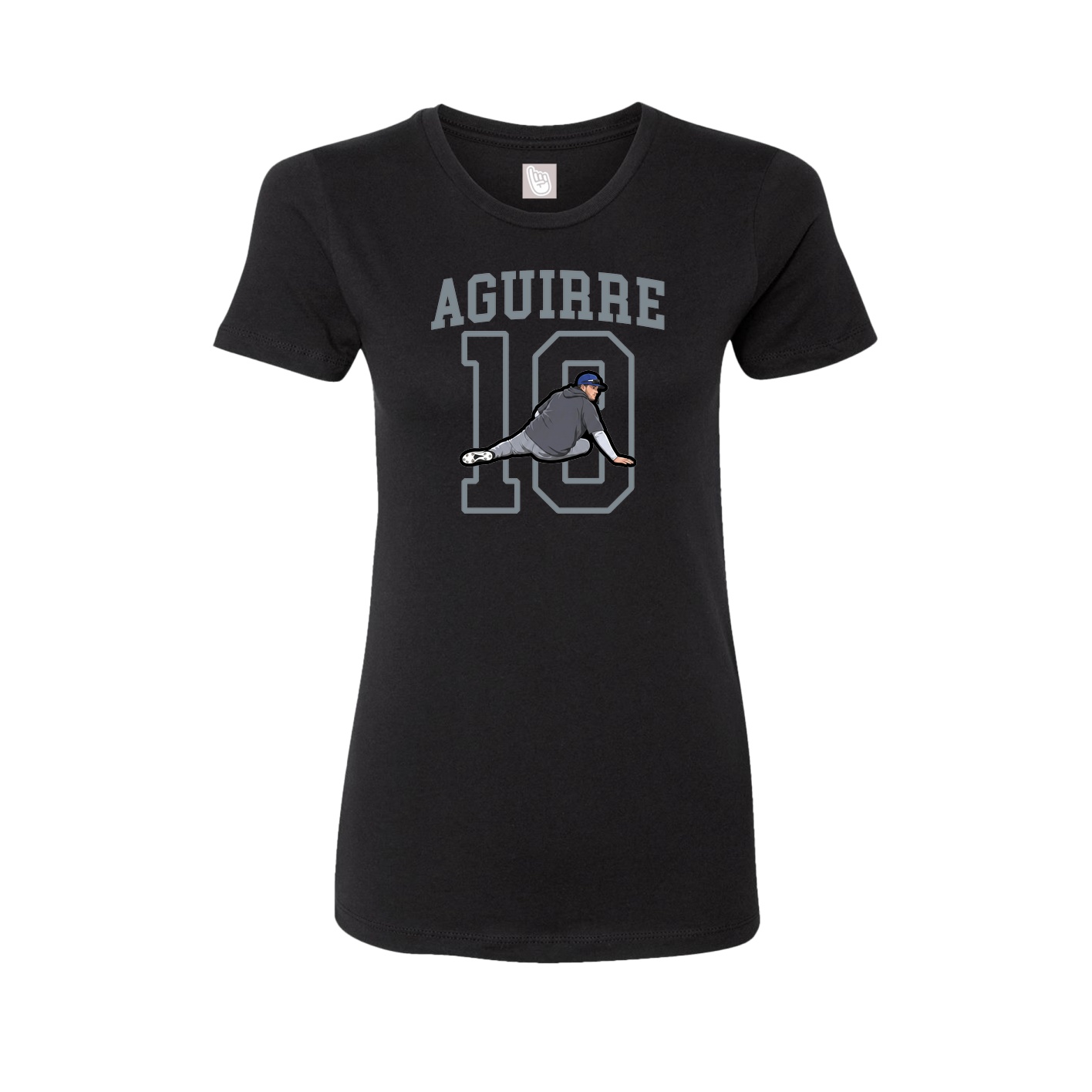 Fitted Women's Tee — Shirsey in Black