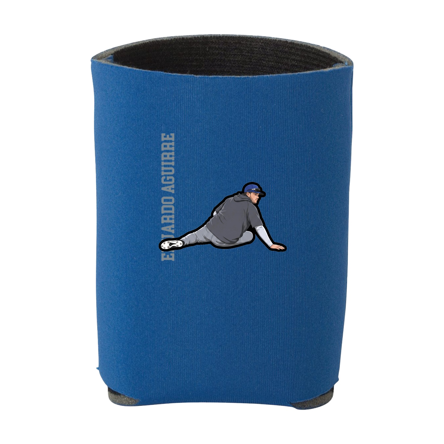 Can Holder — Name Vertical in Royal