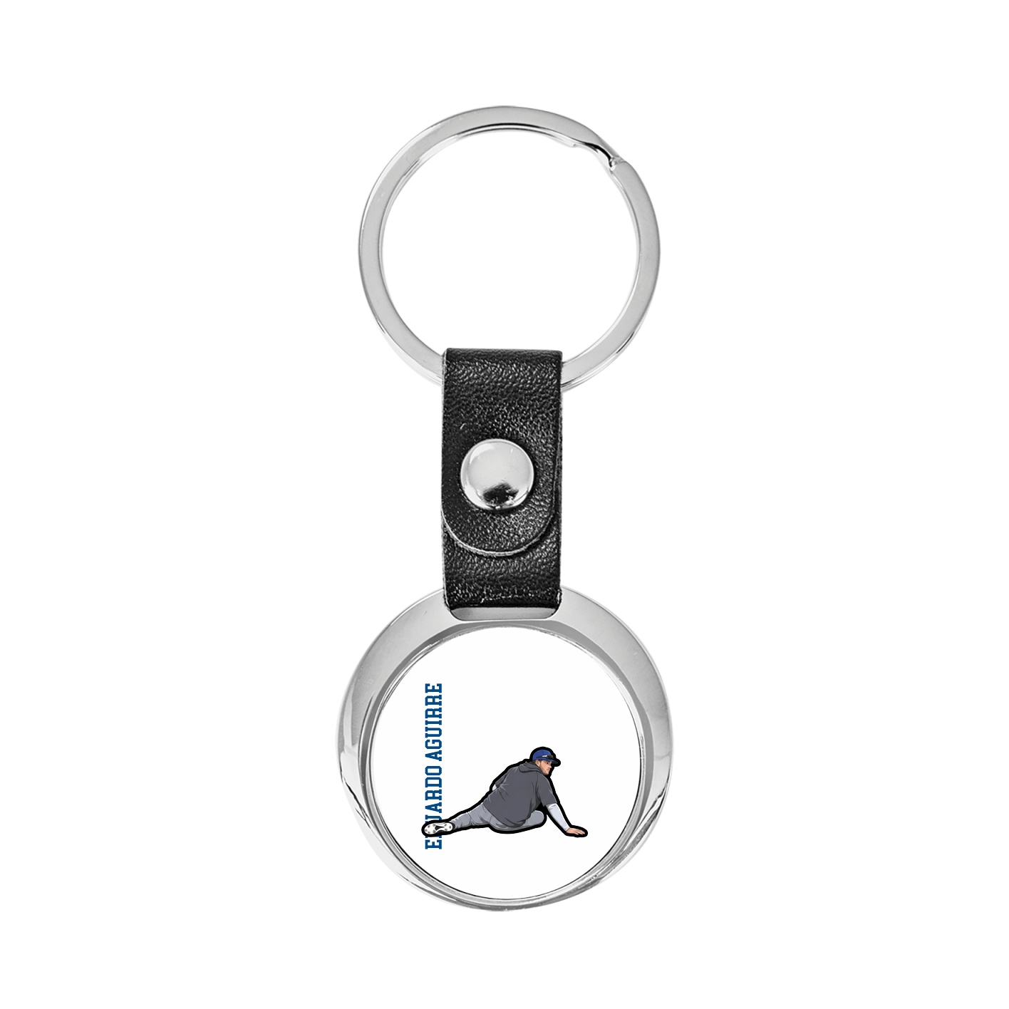 Key Chain — Name Vertical in Classic