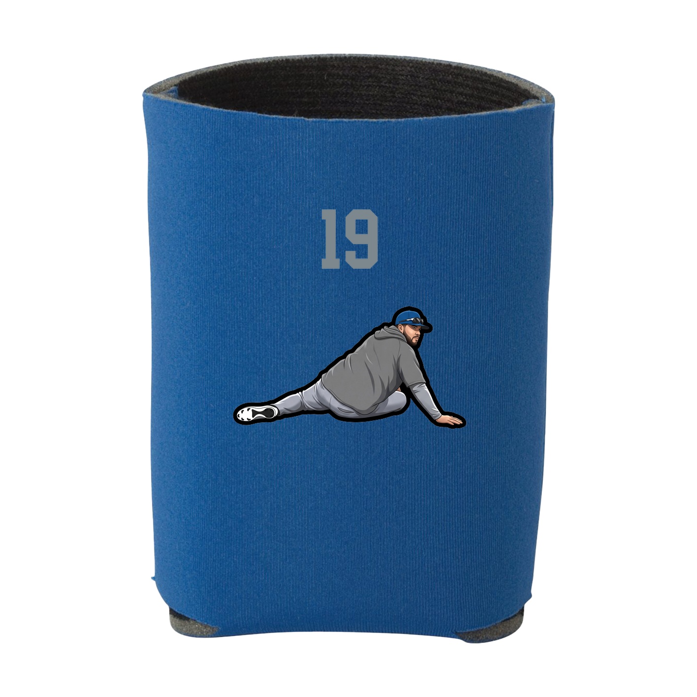 Can Holder — Number Top in Royal