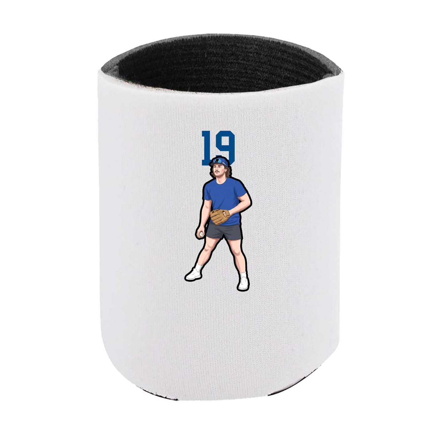 Can Holder — Number Top in White
