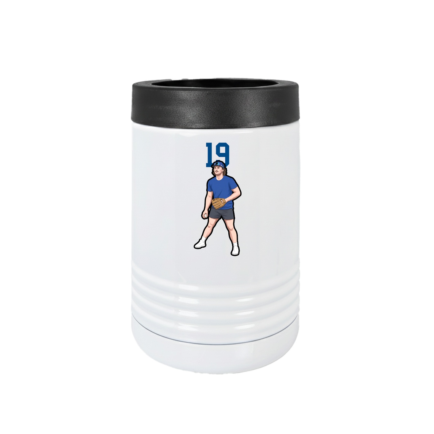 Beverage Holder — Number Top in White