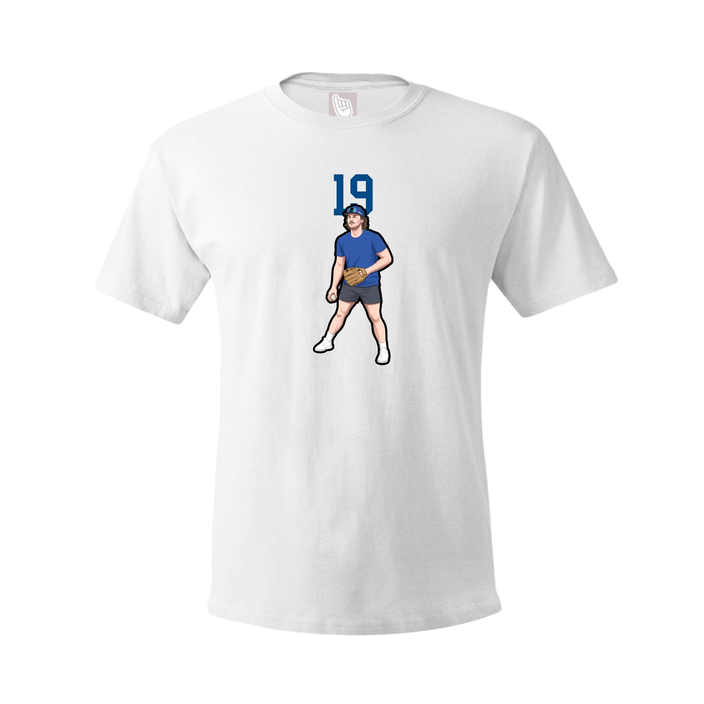 Tee — Number Top in White