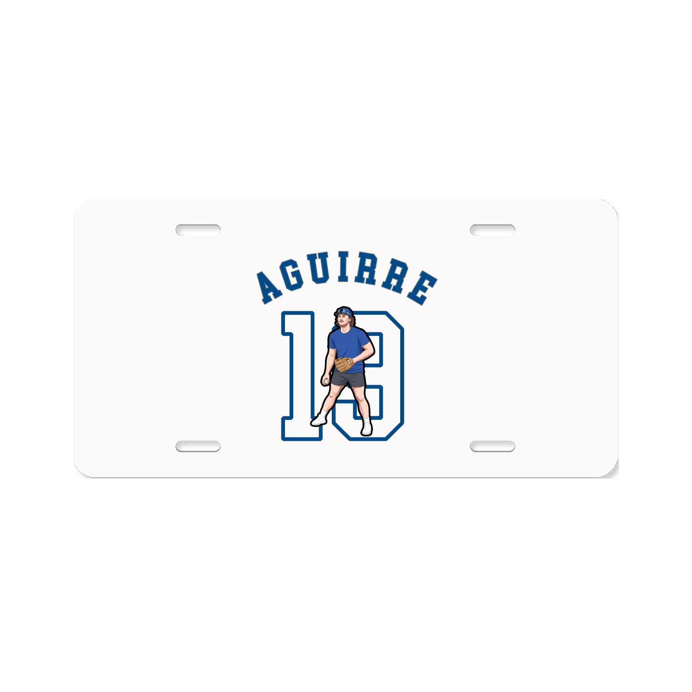 License Plate — Shirsey Arch in Classic