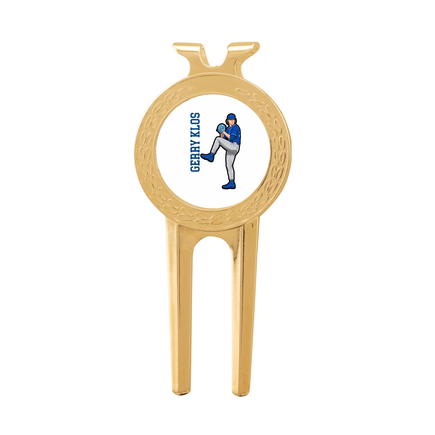 Divot Tool with Ball Marker — Name Vertical in Classic