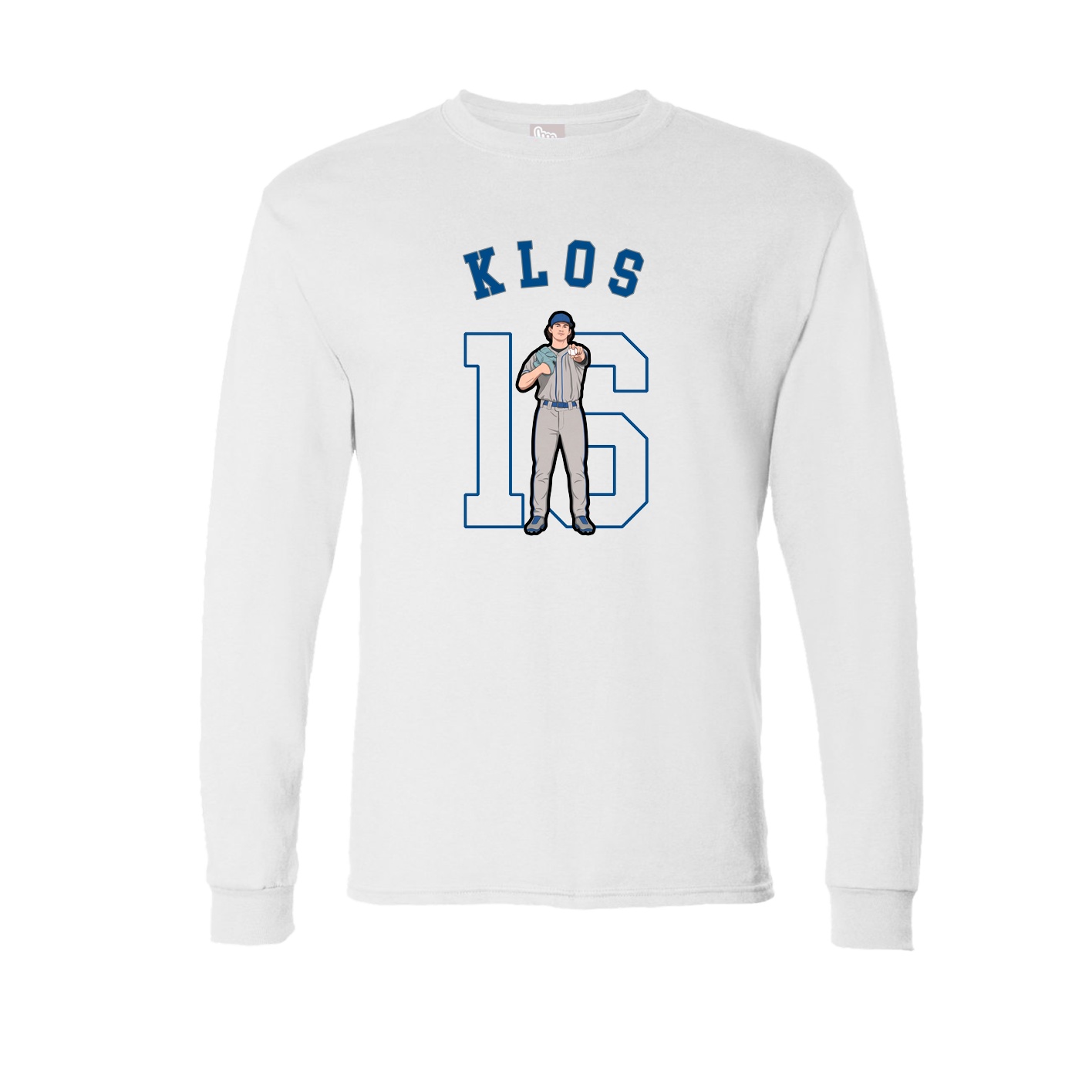 Long Sleeve Tee — Shirsey Arch in White